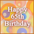 Fun 65th Birthday Wish!