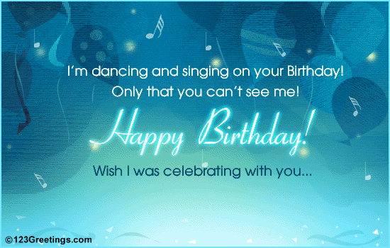 Wish I Was Celebrating! Free Miss You eCards, Greeting Cards | 123