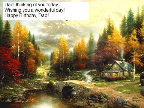 Birthday For Dad.