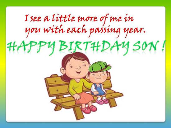 Happy Birthday Wishes To A Son | quotes.lol-rofl.com