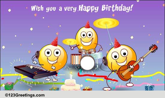 emoji happy birthday song