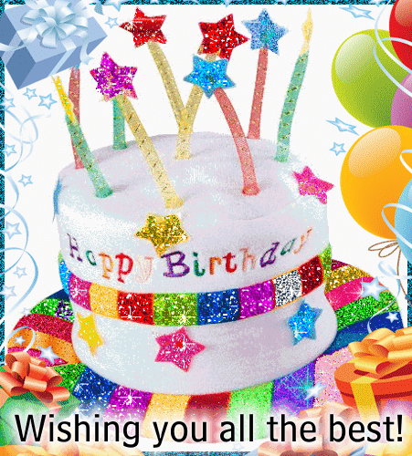 Wishing You All The Best... Free Birthday Wishes eCards, Greeting Cards |  123 Greetings