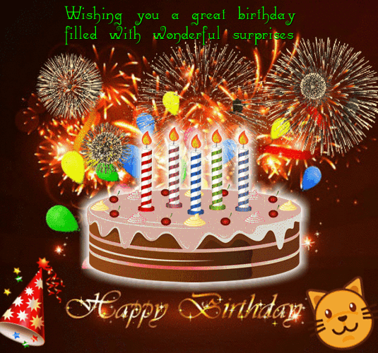 My Great Birthday Ecard. Free Birthday Wishes eCards, Greeting Cards | 123  Greetings
