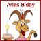 Fun Aries B'day Wish!
