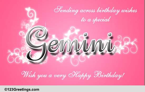 gemini birthday images
