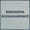 An Interactive Announcement Greeting Cards!