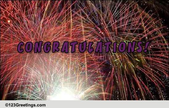 Hearty Congratulations Free Business And Workplace Ecards 123 Greetings