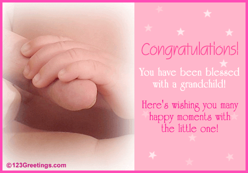 Blessed With A Grandchild!