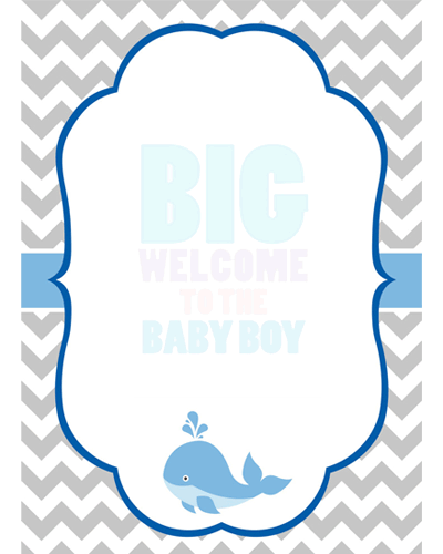 Welcome New Baby Boy!