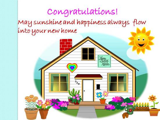 Customize and send this ecard Images   Frompo  best wishes quotes new house