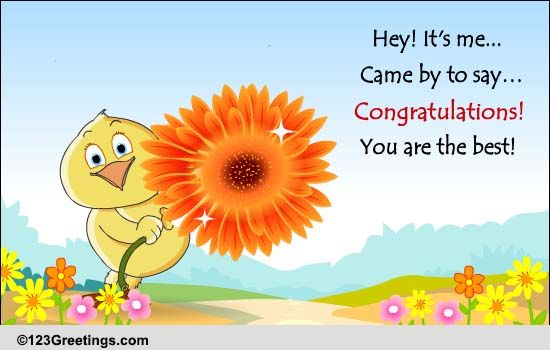 Congratulations On Your New Job! Free New Job eCards, Greeting Cards