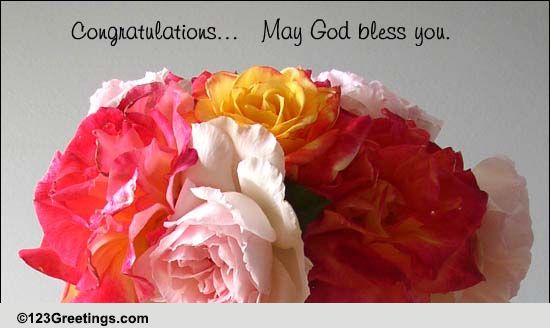 may god bless you flowers
