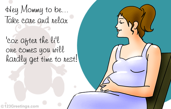 Pregnant Greeting Card 23