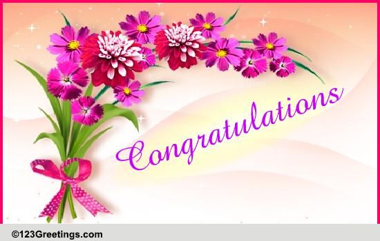 Congratulations! Free Promotion eCards, Greeting Cards | 123 Greetings
