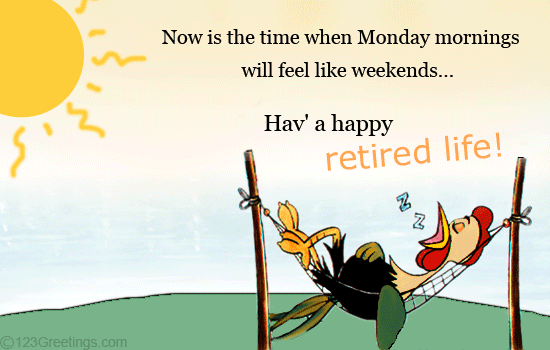 For The Retired Free Bird! Free Retirement eCards ...