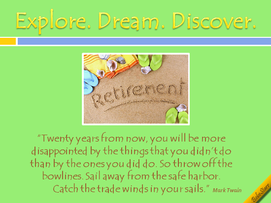Explore. Dream. Discover.