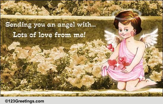 Free Printable Angel Cards Love