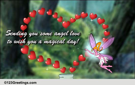 Angel Love! Free Angel eCards, Greeting Cards | 123 Greetings