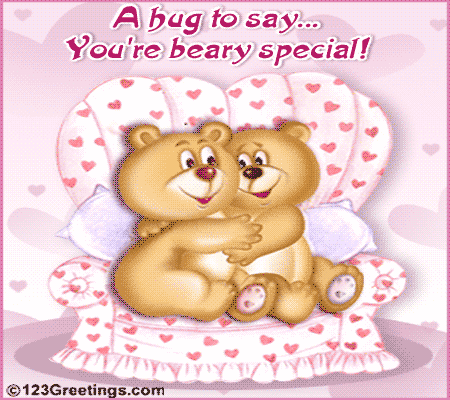 A Hug To Say... You're Beary Special!