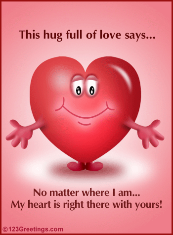 A Hug Full Of Love... Free Hugs eCards, Greeting Cards | 123 Greetings