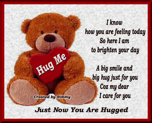 hug me better teddy bear