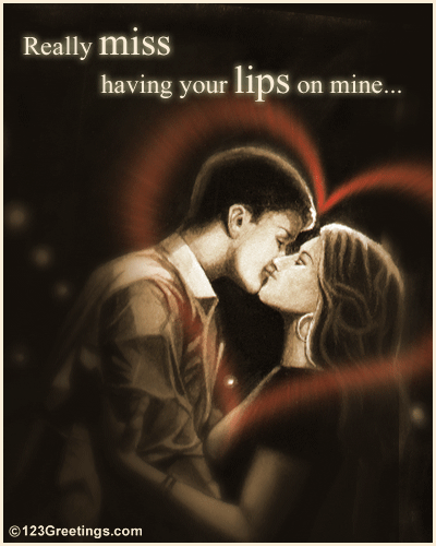 Miss Your Lips On Mine...