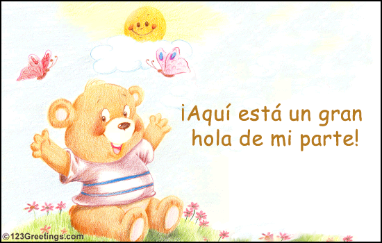 how to say baby bear in spanish