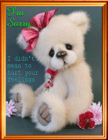 I’m Sorry I Didn’t Mean To... Free Teddy Bears eCards | 123 Greetings