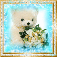 Home : Cute Cards : Teddy Bears - For You With Love.