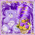 Home : Cute Cards : Teddy Bears - Sending Some Love.