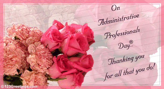 Say Thank You With Flowers...