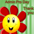 Admin Pro Day Thank You Wish.