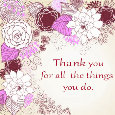 We Thank You!