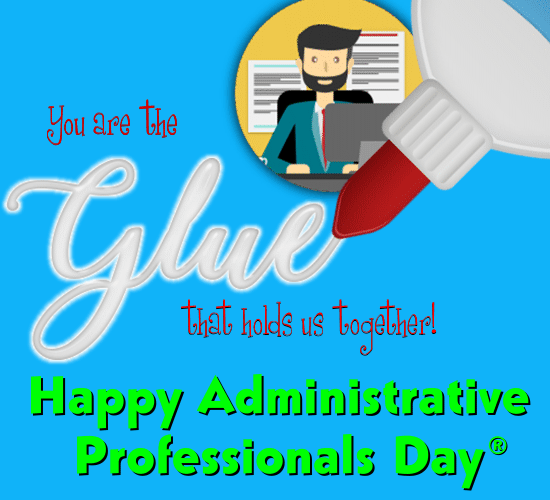 An Admin Professionals Day® Card.