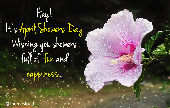 April Showers Full Of Fun And Happiness Free April Showers Day Ecards