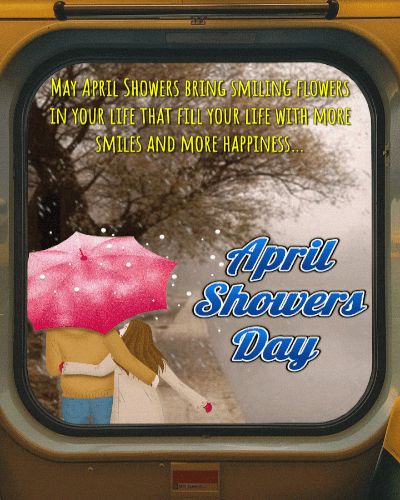 April Showers Bring Smiling Flowers.