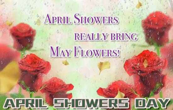 April Showers Really Bring May Flowers Free April Showers Day Ecards