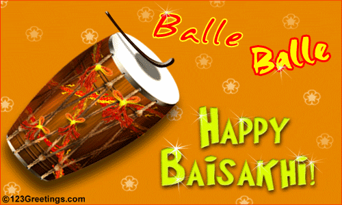 Balle, Balle... Free Baisakhi eCards, Greeting Cards | 123 Greetings