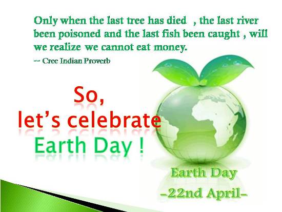 Save Mother Earth.