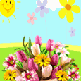 Easter Flower Basket Surprise!