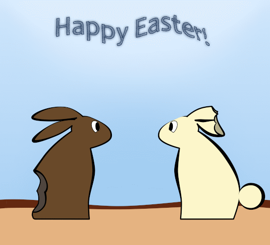 Funny Bunny Easter Ecard...