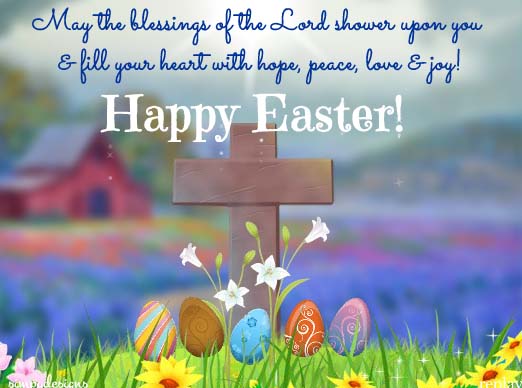Happy And Blessed Easter Wishes Free Religious ECards Greeting Cards 