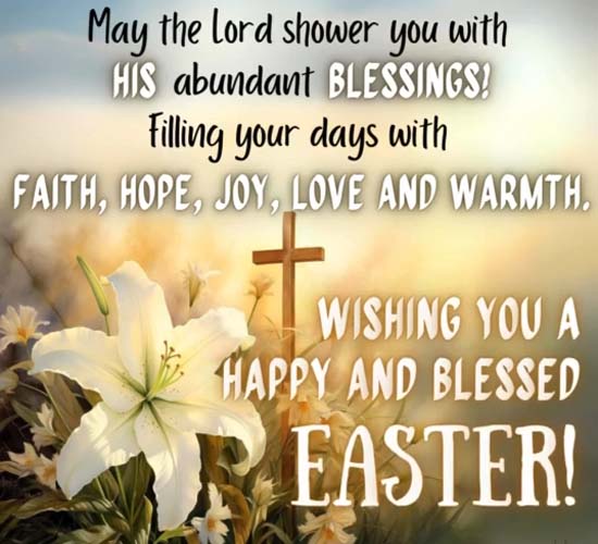 Have A Blessed Easter Free Religious eCards, Greeting Cards 123 Greetings