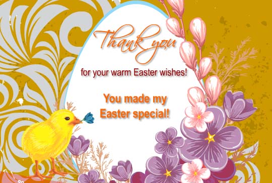 You Made My Easter Special! Free Thank You eCards, Greeting Cards | 123 ...