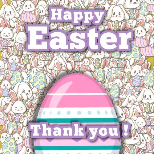 Thank You And Happy Easter!! Free Thank You eCards, Greeting Cards