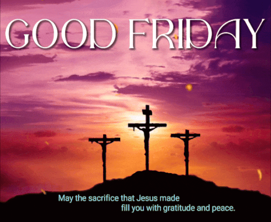 A Nice Good Friday Message For You.