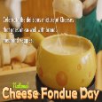 A Cheese Fondue Day Ecard For You.