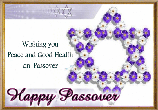 Wishing You Peace On Passover.
