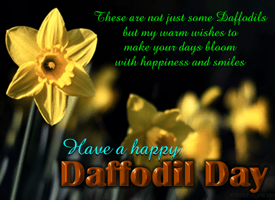 A Happy Daffodil Day Ecard.