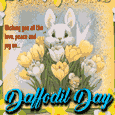 Wish You All The Joy On Daffodil Day.